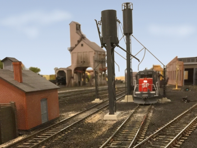 Aug: Feeding Diesels in the Railyard.