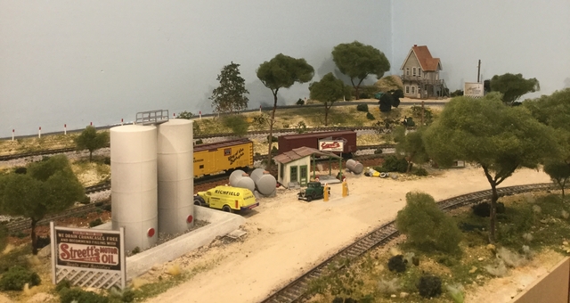 Earls Oil Co with Ann's place in the distance.