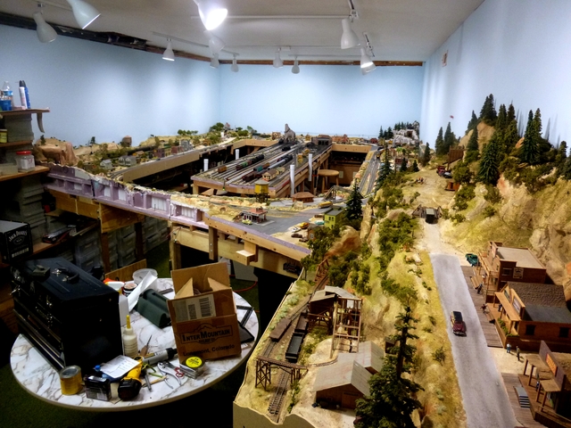 The Layout Room Looking East.