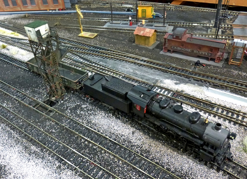 Positioning the hopper.