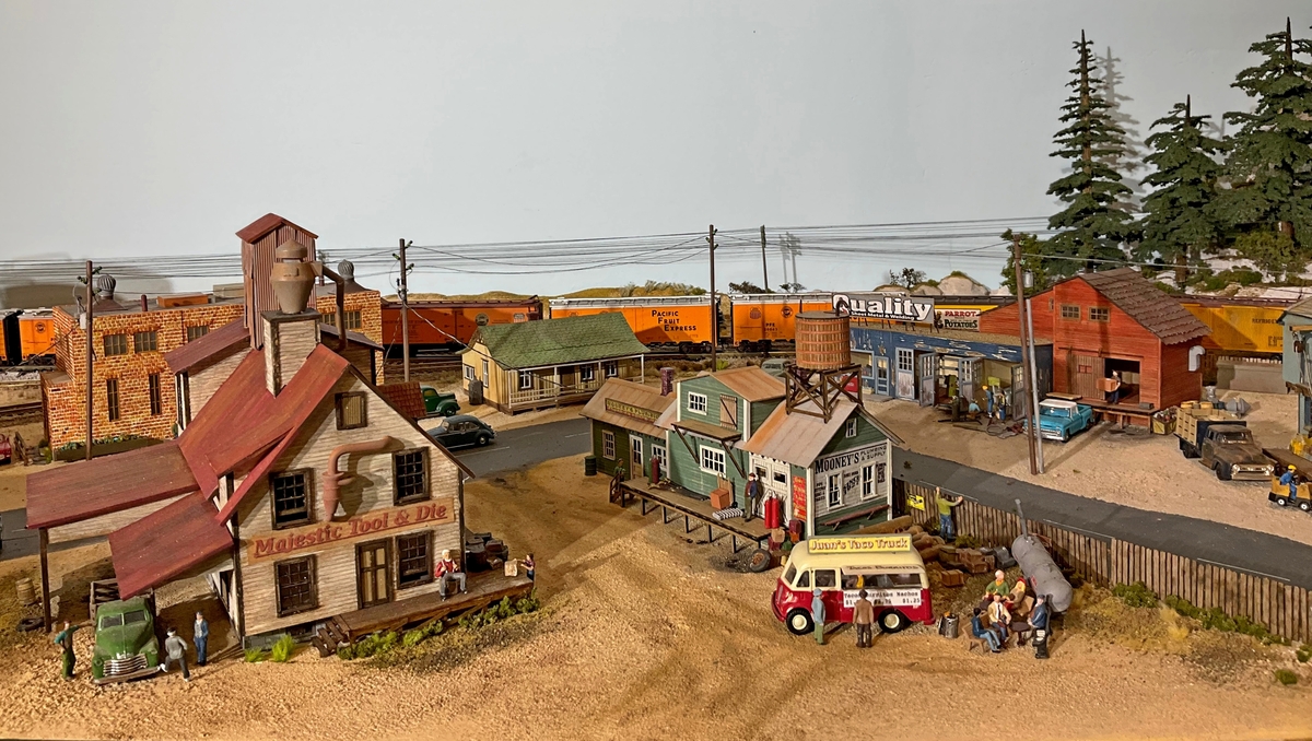 A look at the east-end industrial area, a very busy place.