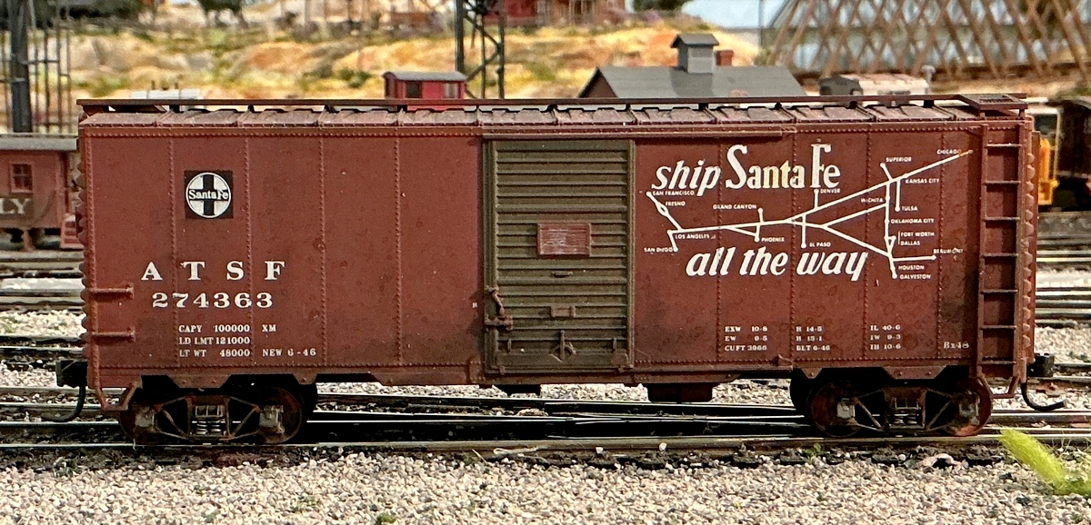 A.T.& S.F. #274363